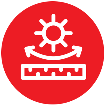 Fire hazard warning sign indicating flammable materials in Stonim facility