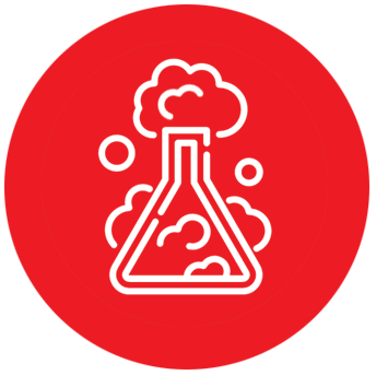 Combination safety panel showing various hazard and warning icons